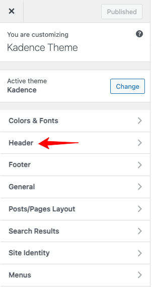 „customize-kadence-header“.