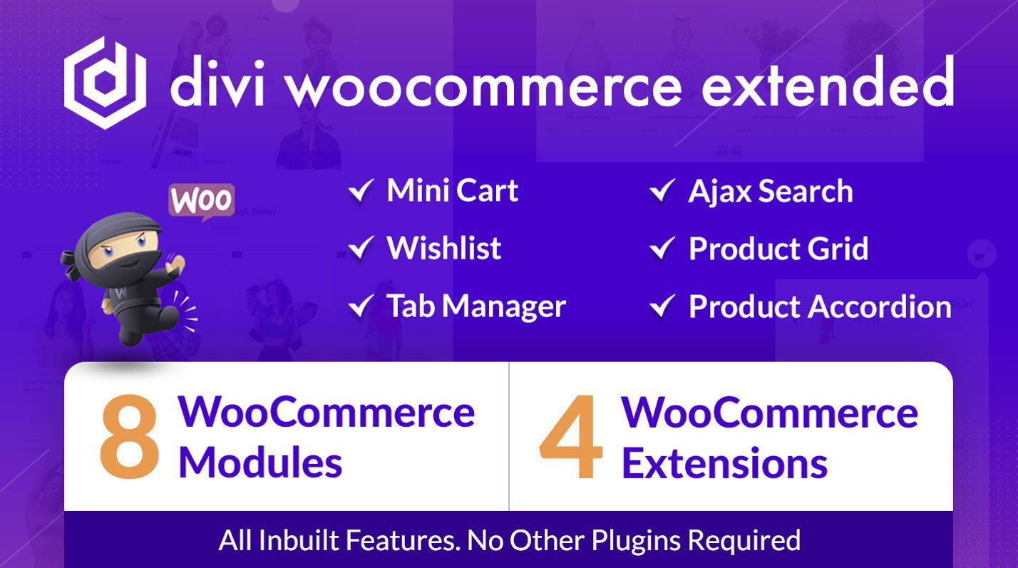 Obraz promocyjny dla Divi WooCommerce Extended