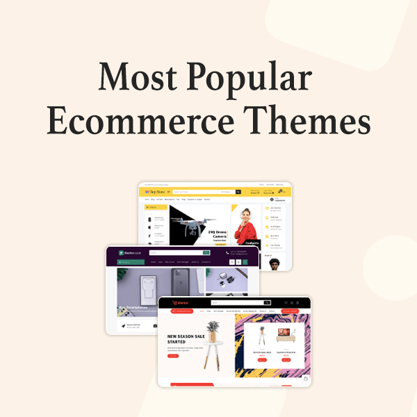 Most Popular Ecommerce Themes