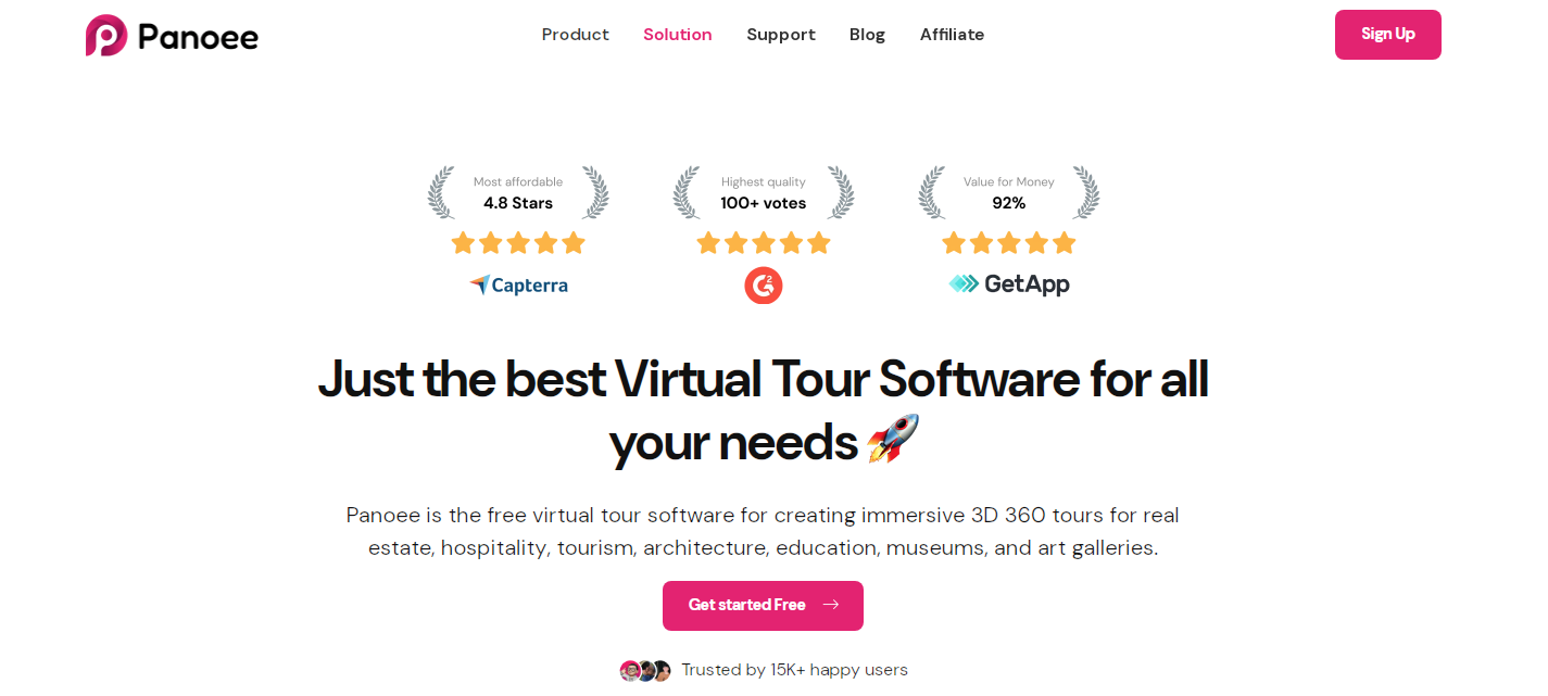 Panoee Creador de visitas virtuales gratuitas