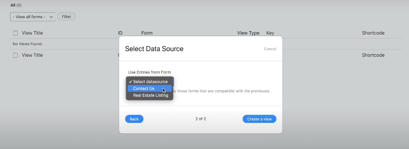 selecione-data-source-banco de dados