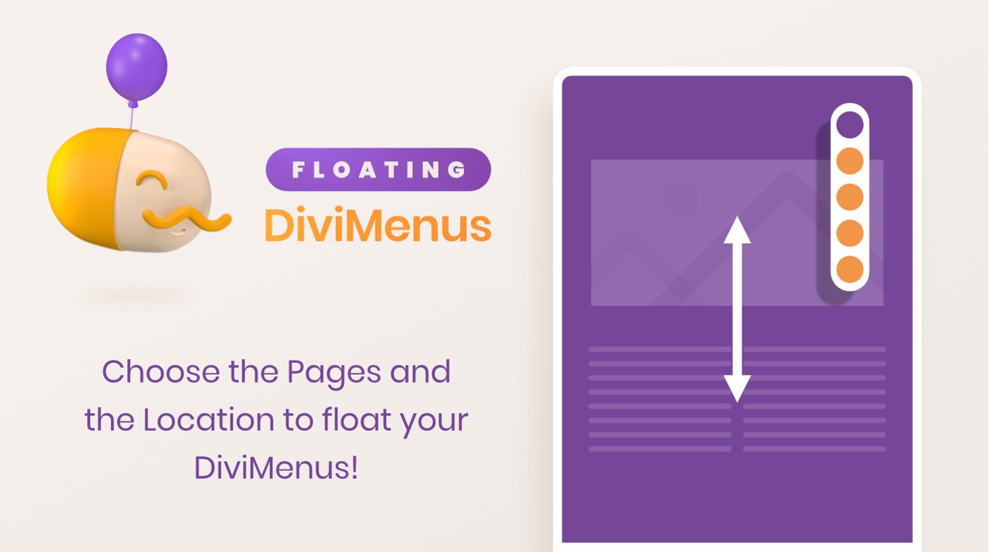 ภาพโปรโมตสำหรับ Floating DiviMenus