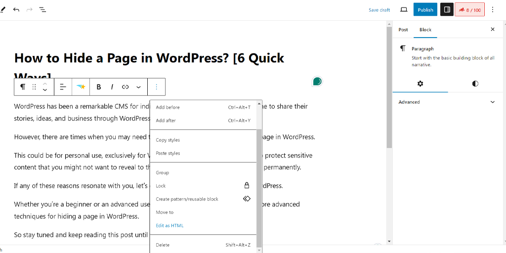 image 65 How to Indent Paragraphs in WordPress Website? 4 Quick Ways