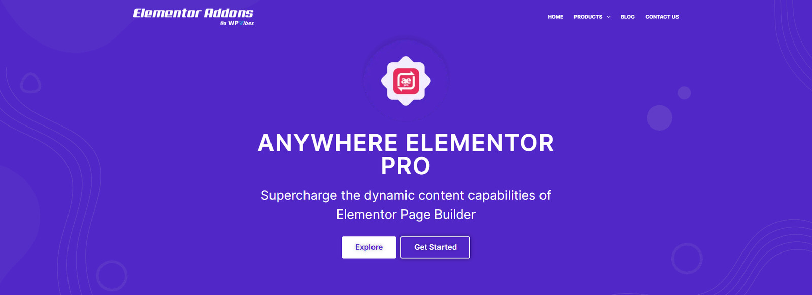 Image d'AnyWhere Elementor Pro, un plugin qui prend en charge la fonctionnalité de contenu dynamique Elementor avec 12 widgets dynamiques.