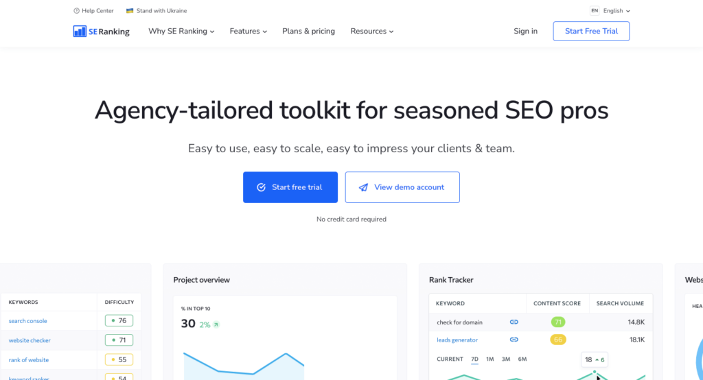 seranking-seo-報告工具