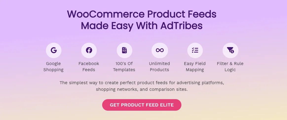 由 adtribes 提供的產品 Feed