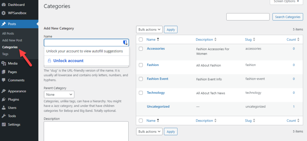 หมวดหมู่ - เริ่มต้นเว็บไซต์ข่าวด้วย WordPress