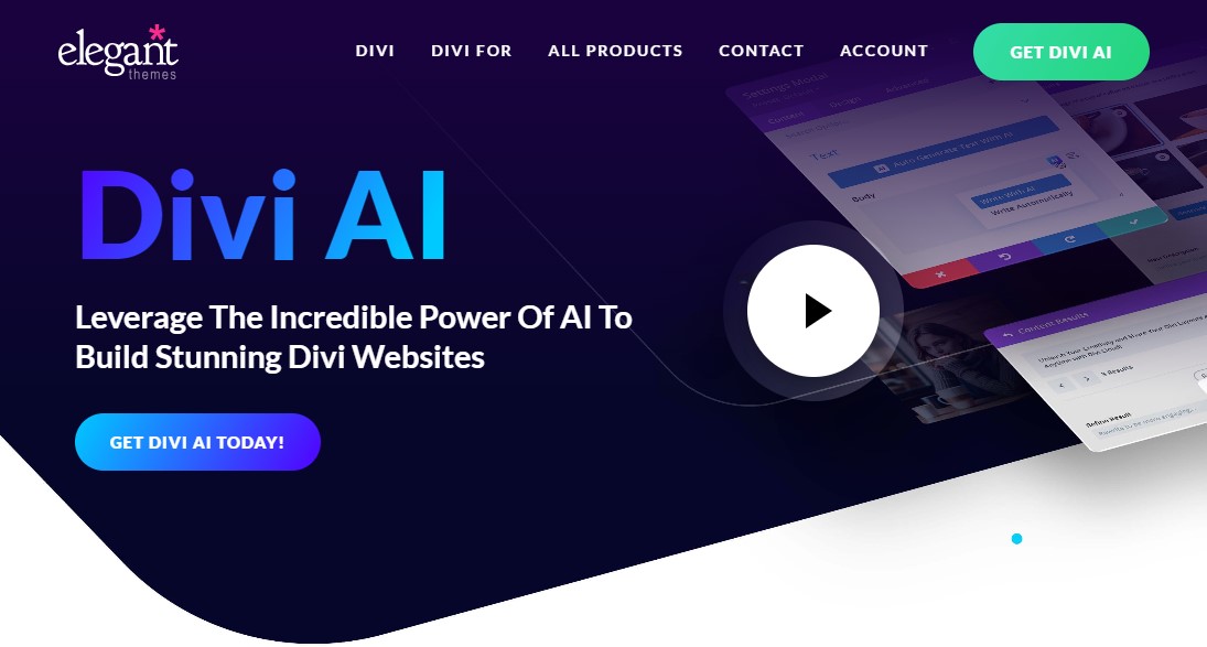 適用於 WordPress 的 Divi AI 工具