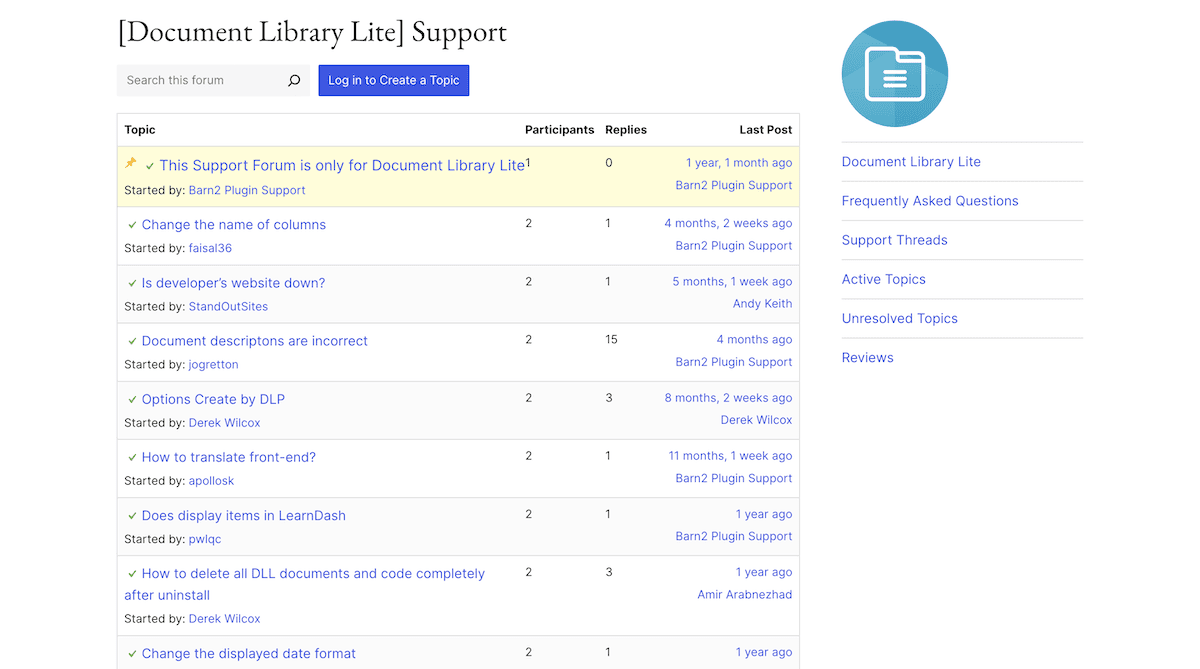 WordPress.org WordPress 插件的支持页面。