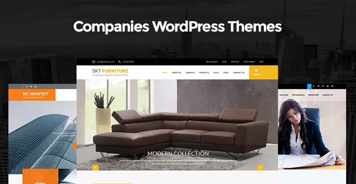 회사 WordPress 테마