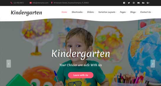 Kindergarten-WordPress-Theme