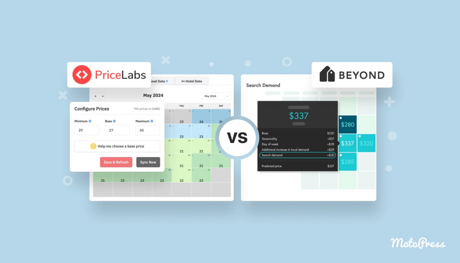 Pricelabs 与 Beyond Comparison。