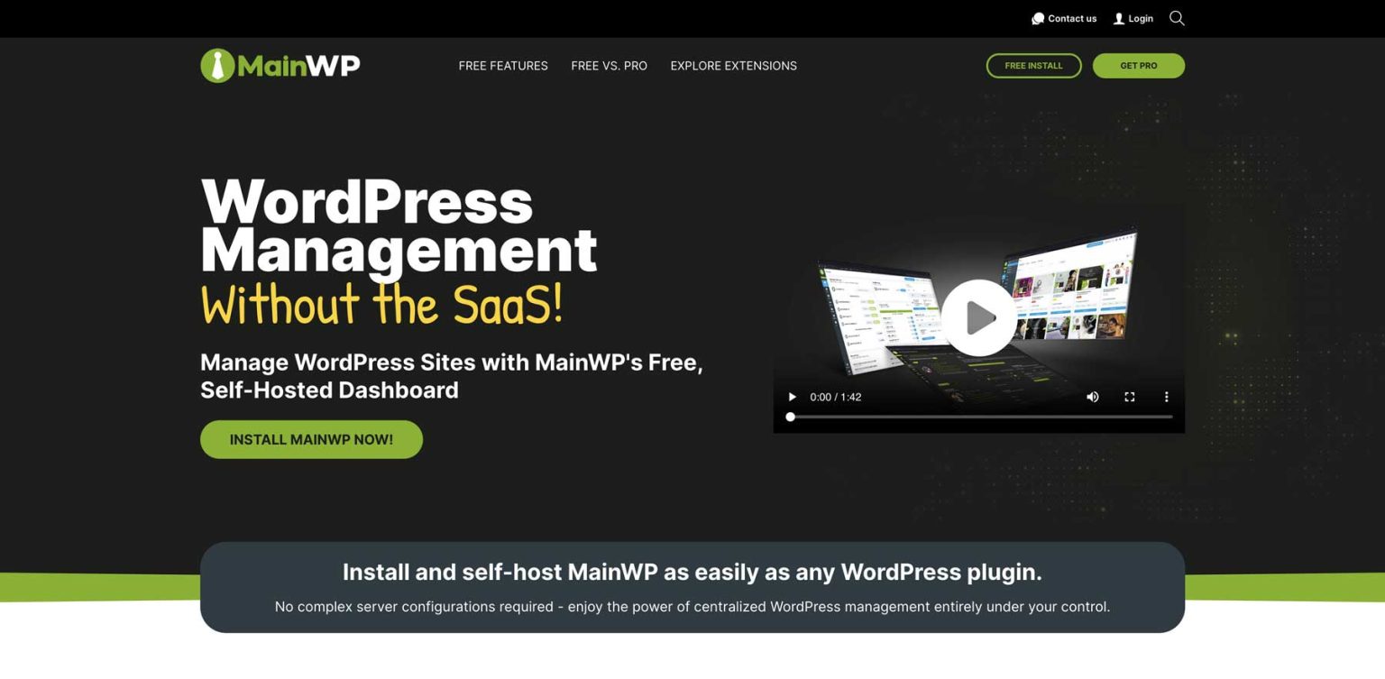 mainwp las mejores herramientas de monitoreo de wordpress