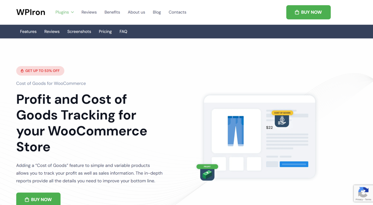 Стоимость товаров для сайта WooCommerce