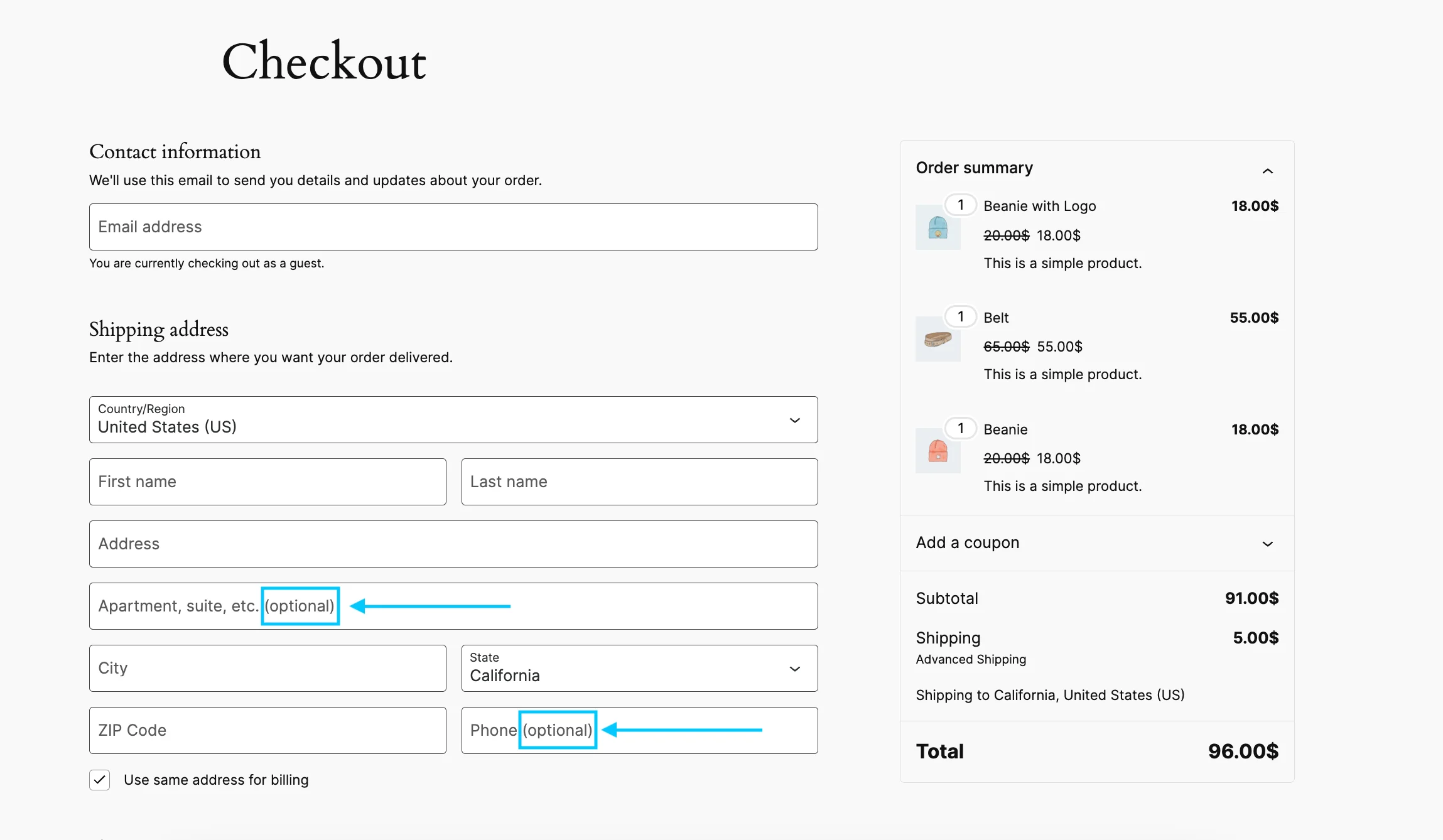 自訂 WooCommerce 結帳欄位的有效想法 - 2024 1