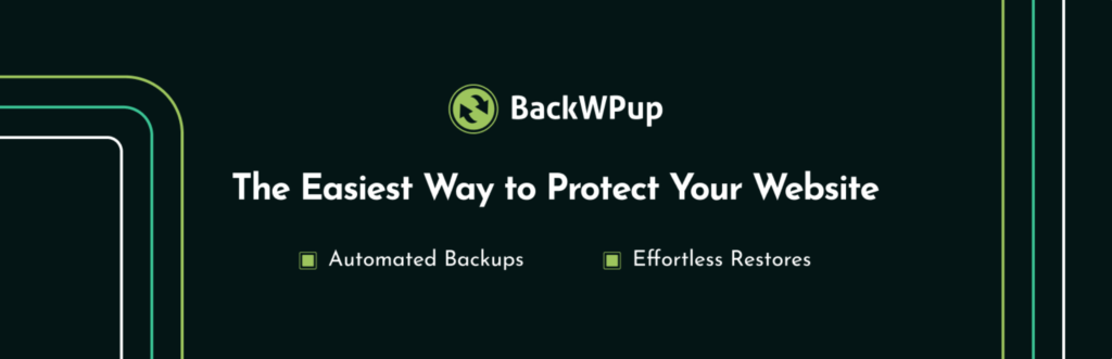 BackWPup-最佳 WordPress 数据库插件的屏幕截图