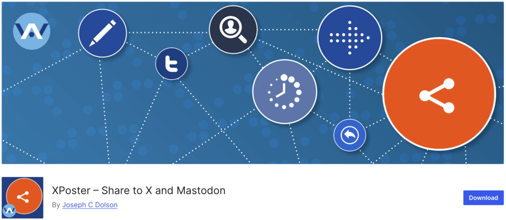 Ini adalah tangkapan layar dari plugin XPoster