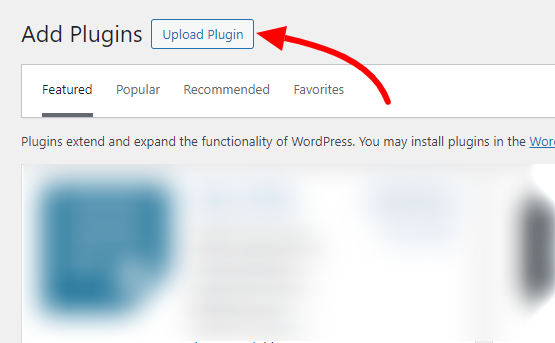 Upload Plugin