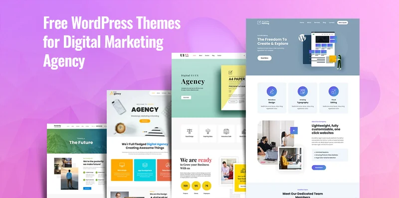 Thèmes WordPress pour agences de marketing numérique gratuits