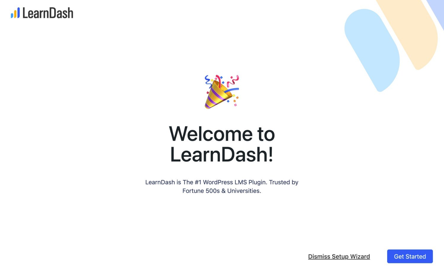 LearnDash セットアップ ウィザード