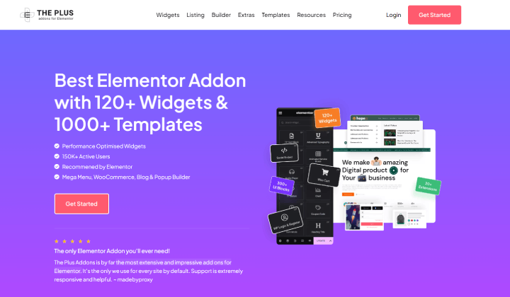 The Plus Addon For Elementor