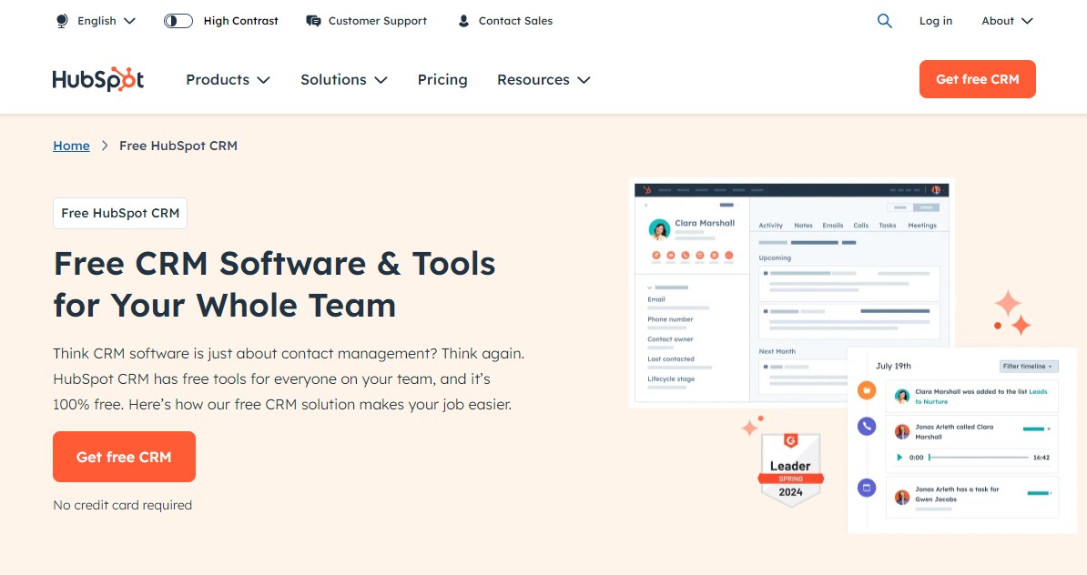 Outil HubSpot CRM