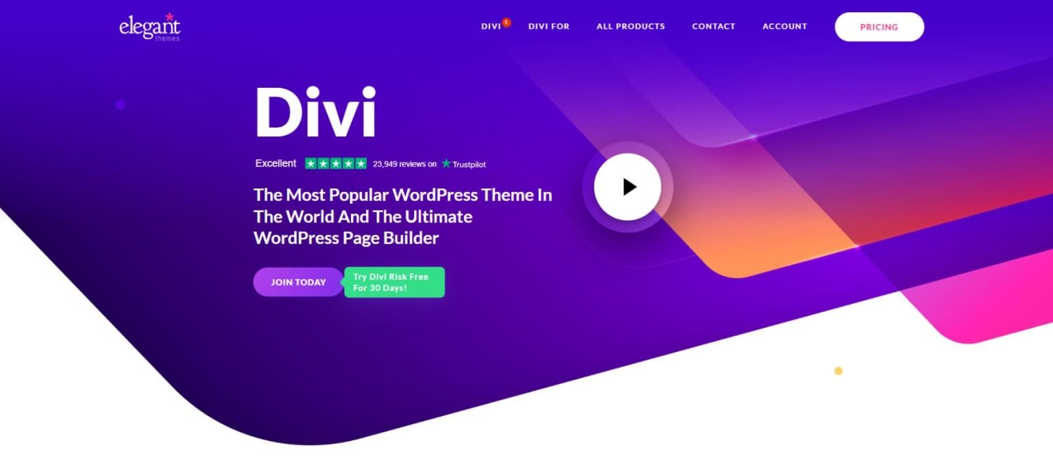 homepage divi