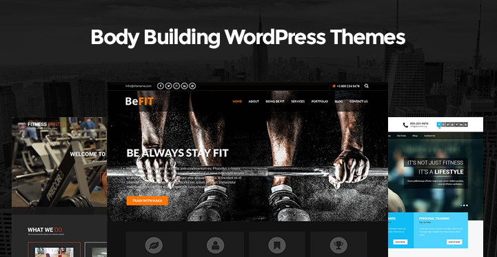 Temas e modelos WordPress para instrutor de fitness premium