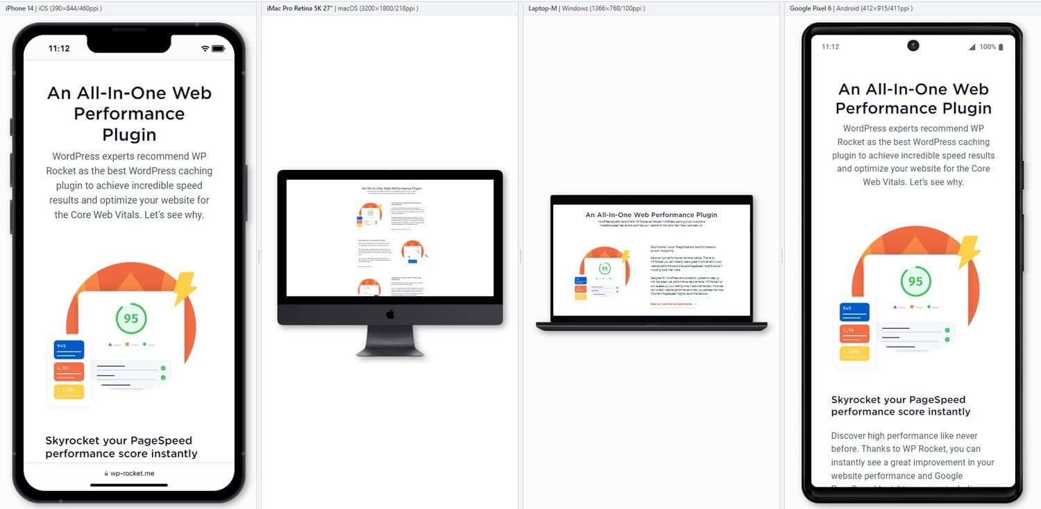 Exemplo de teste entre dispositivos com Blisk