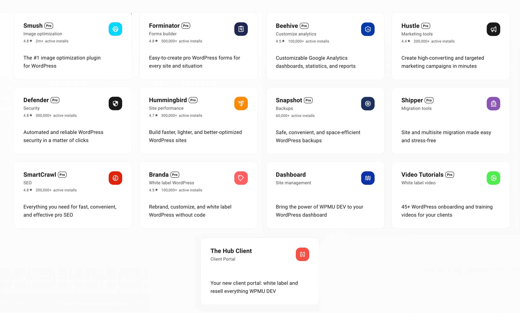 WPMU DEV 플러그인