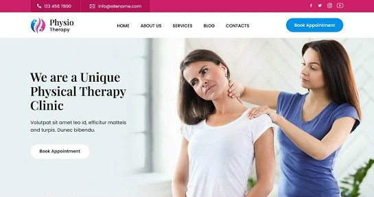 Therapieklinik-WordPress-Theme