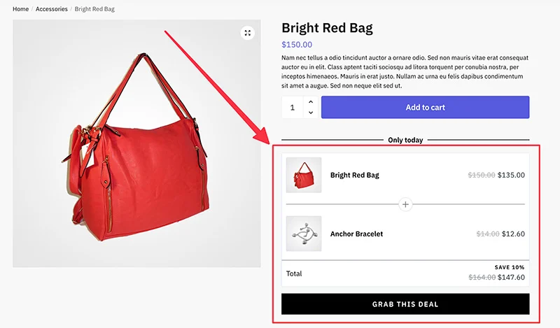 Produktpaketblock in WooCommerce