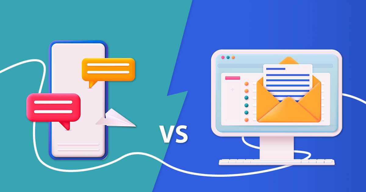 SMS marketing vs email marketing