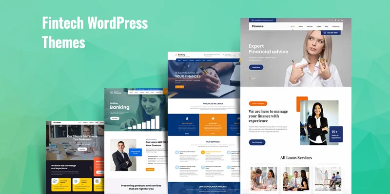 Temas WordPress para fintechs
