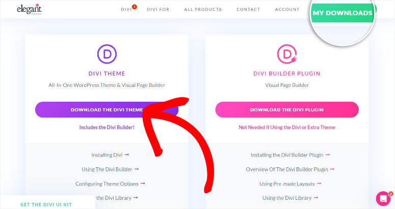 divi download theme zip file