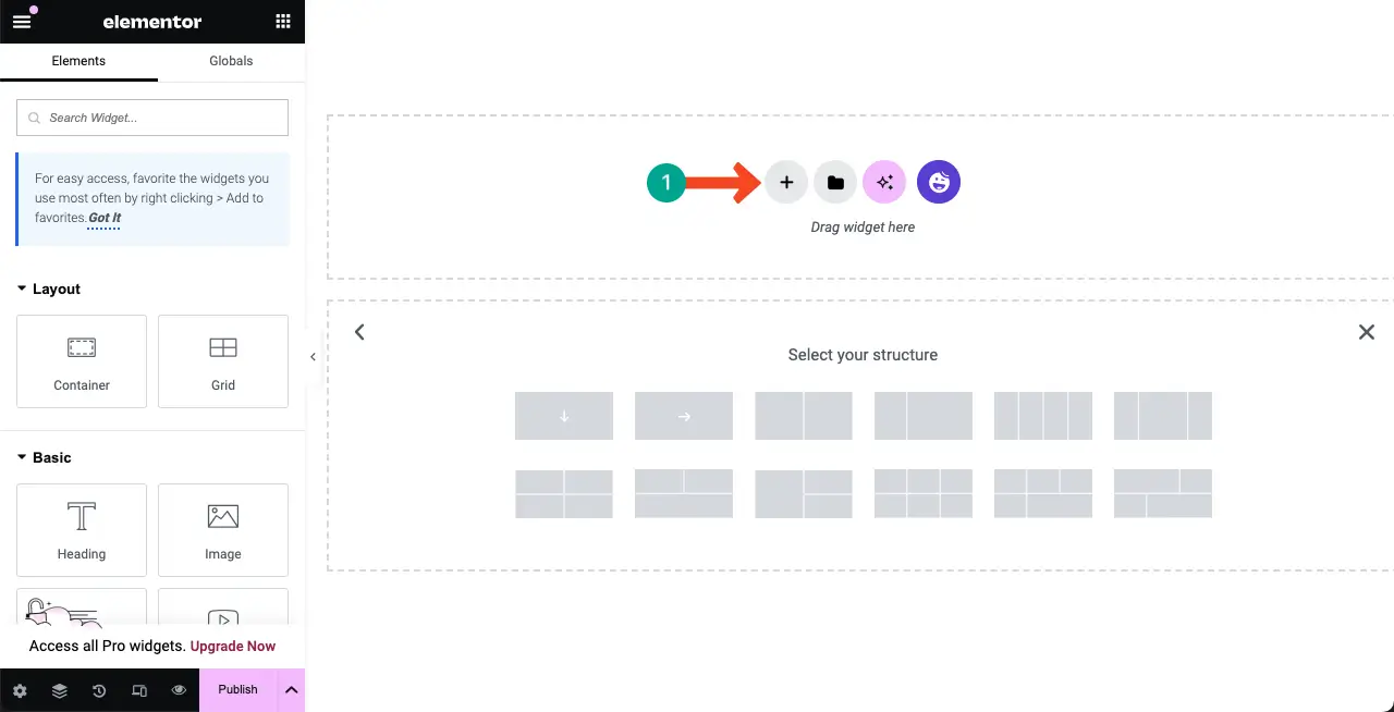 Create a Layout with Column(s)