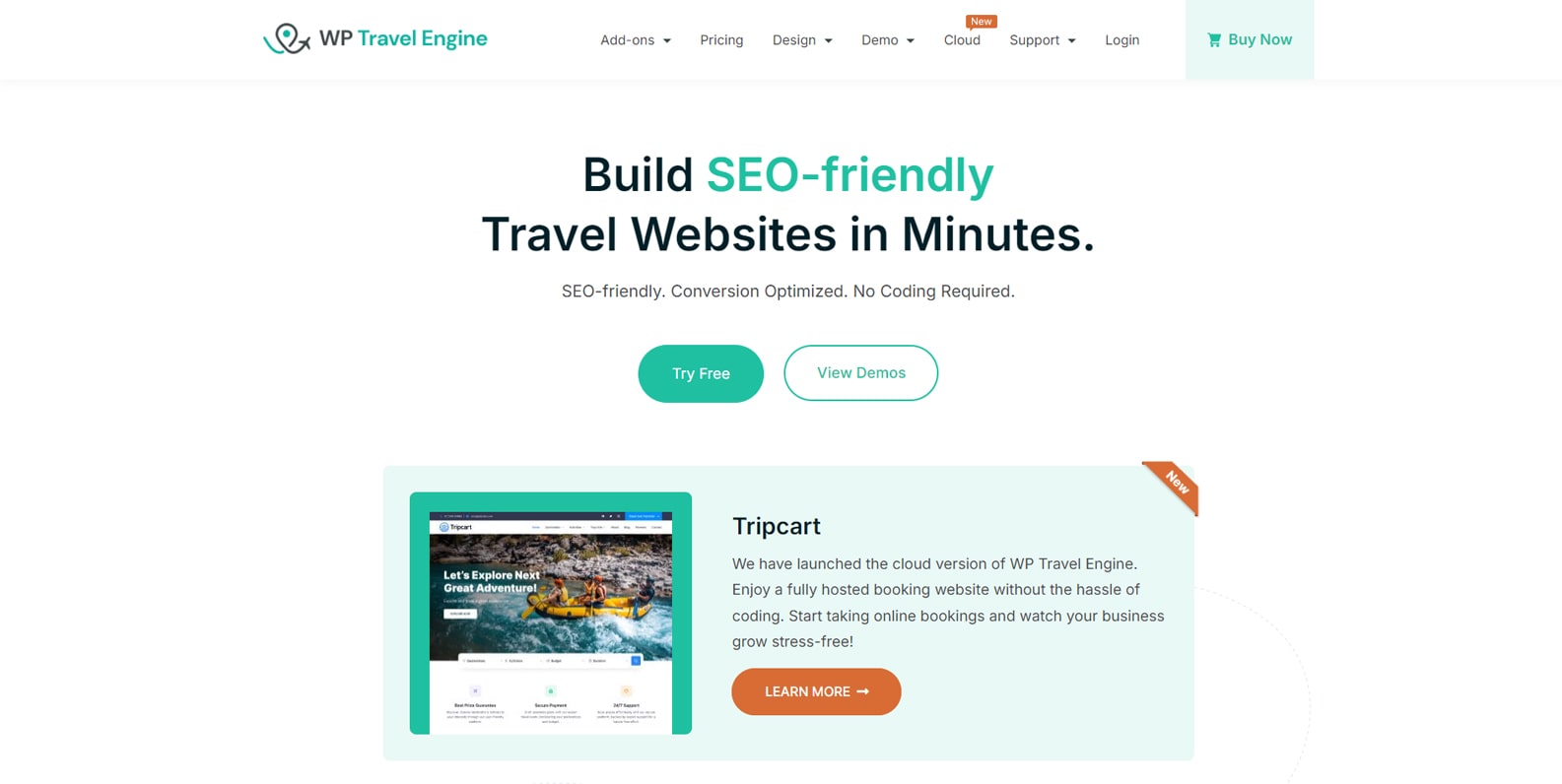 WP Travel Engine 的圖片，這是一款多功能 WordPress 外掛程式旅行預訂解決方案，具有易於使用的行程產生器。