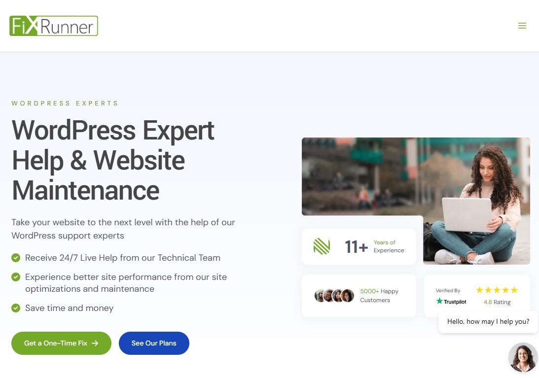 FixRunner：WordPress Expert Support＆Management Services