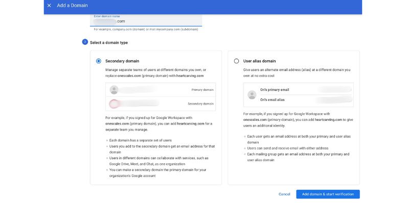 Etapa 1: Configure o email do espaço de trabalho do Google para o seu domínio