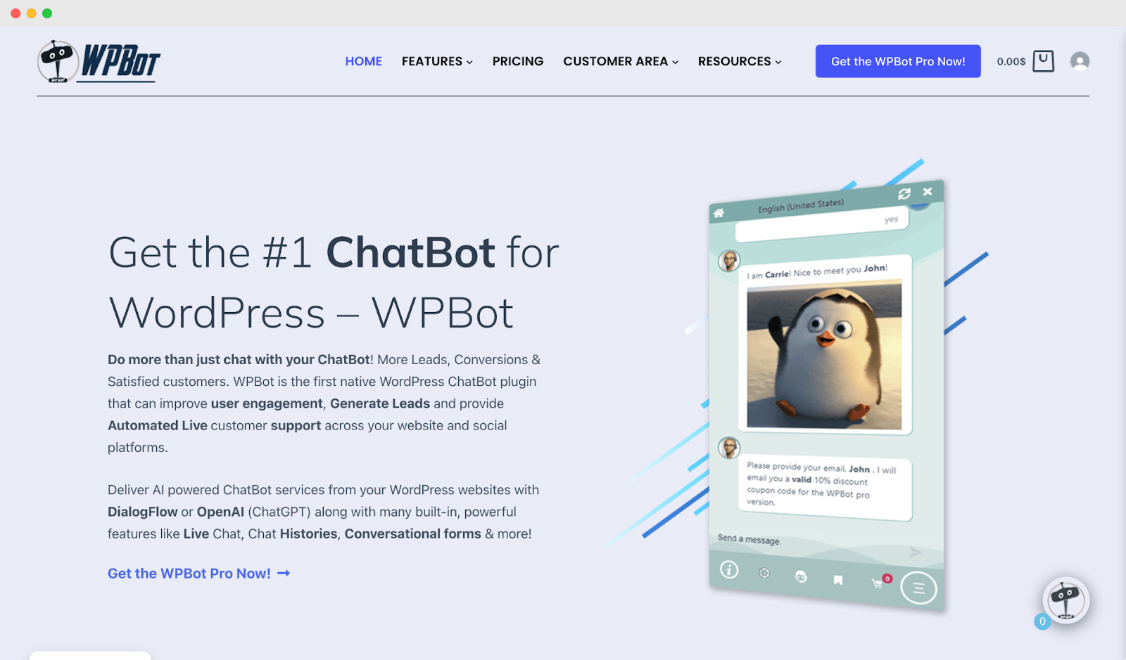 AI-Powered Chatbots for WordPress Site