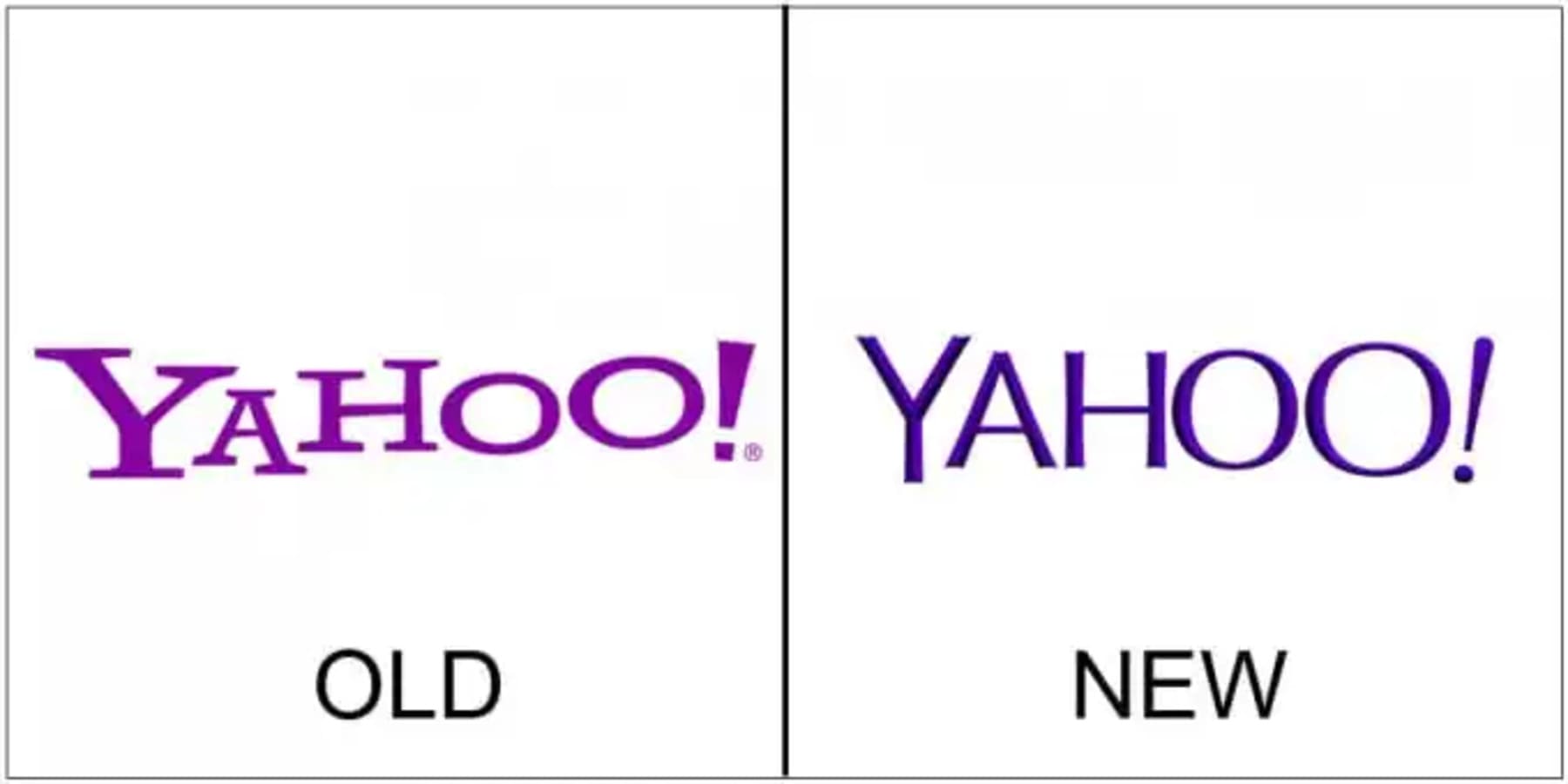 Yahooは、ブランド変更のロゴを混乱させませんでした