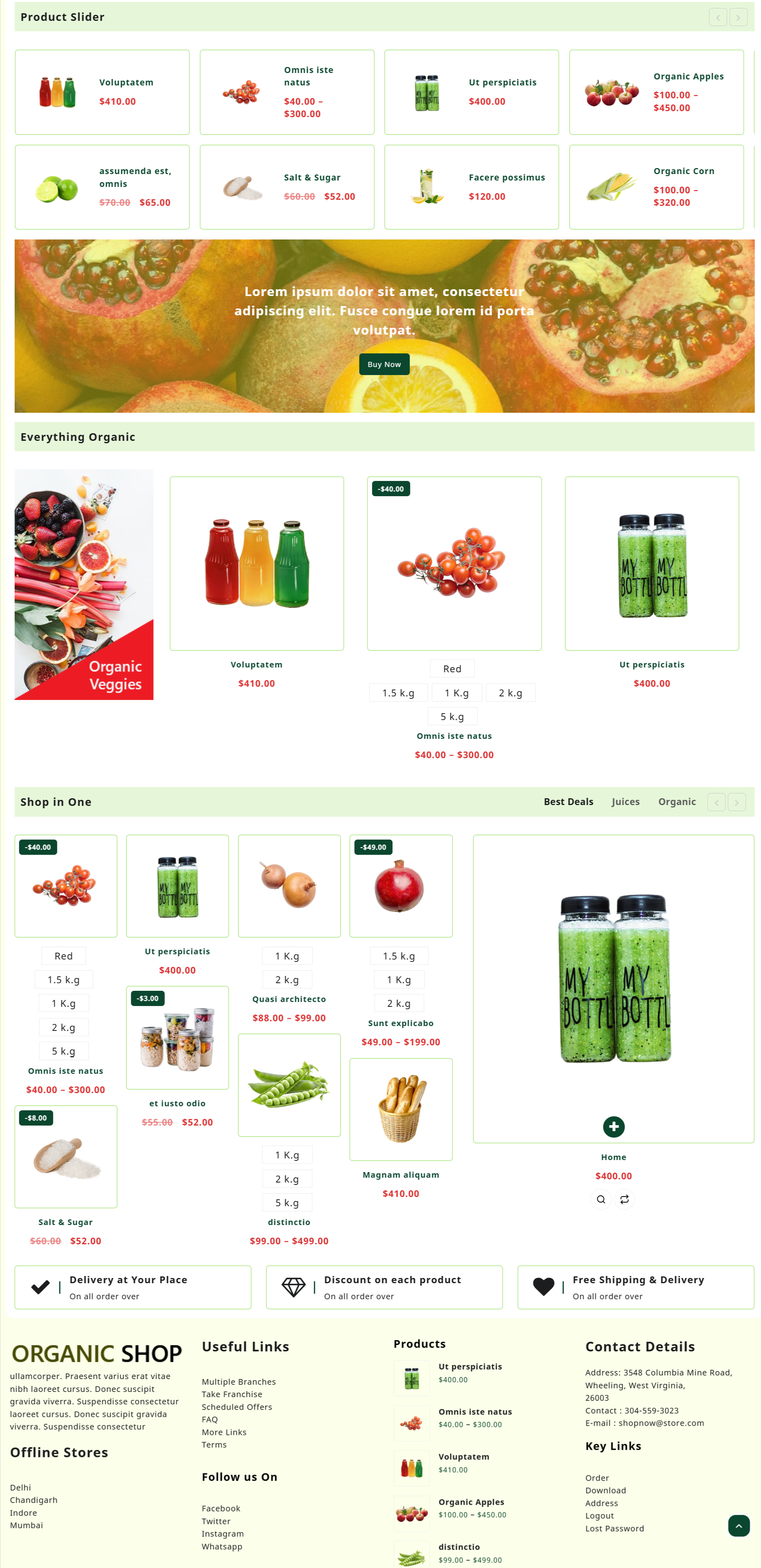 Organic Shop – Just another ThemeHunk WP Themes site 02 07 2025 05 02 PM