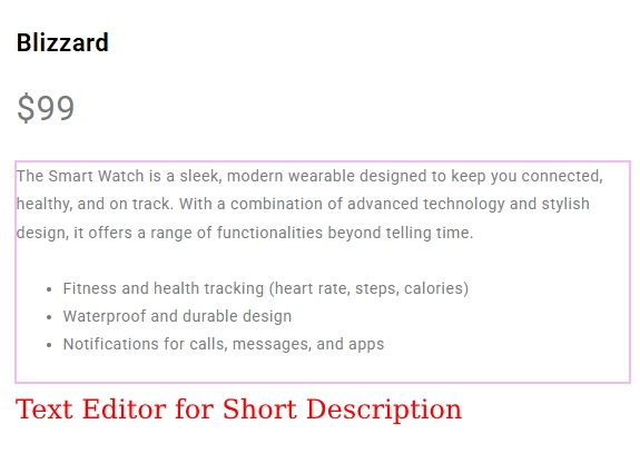 Text Editor Short Description