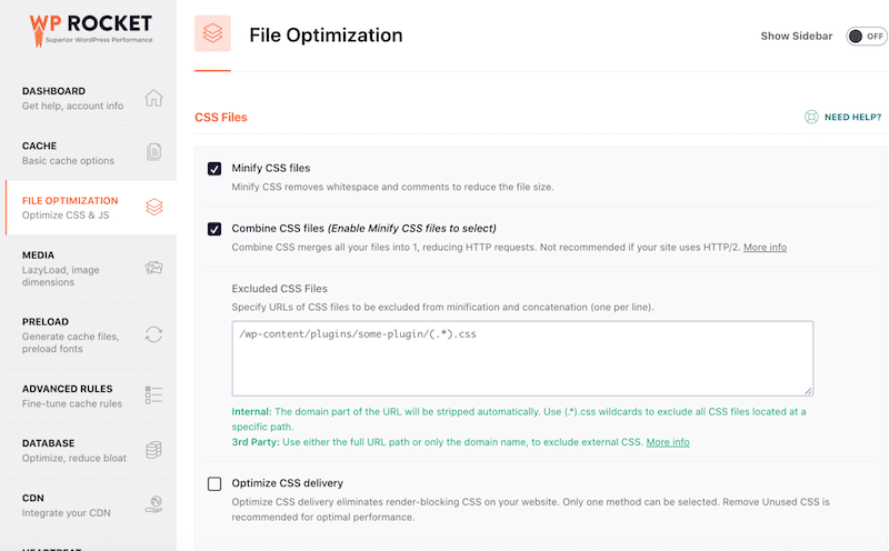 Un plugin complet de optimizare a performanței, inclusiv compresie automată GZIP - Sursa: WP Rocket