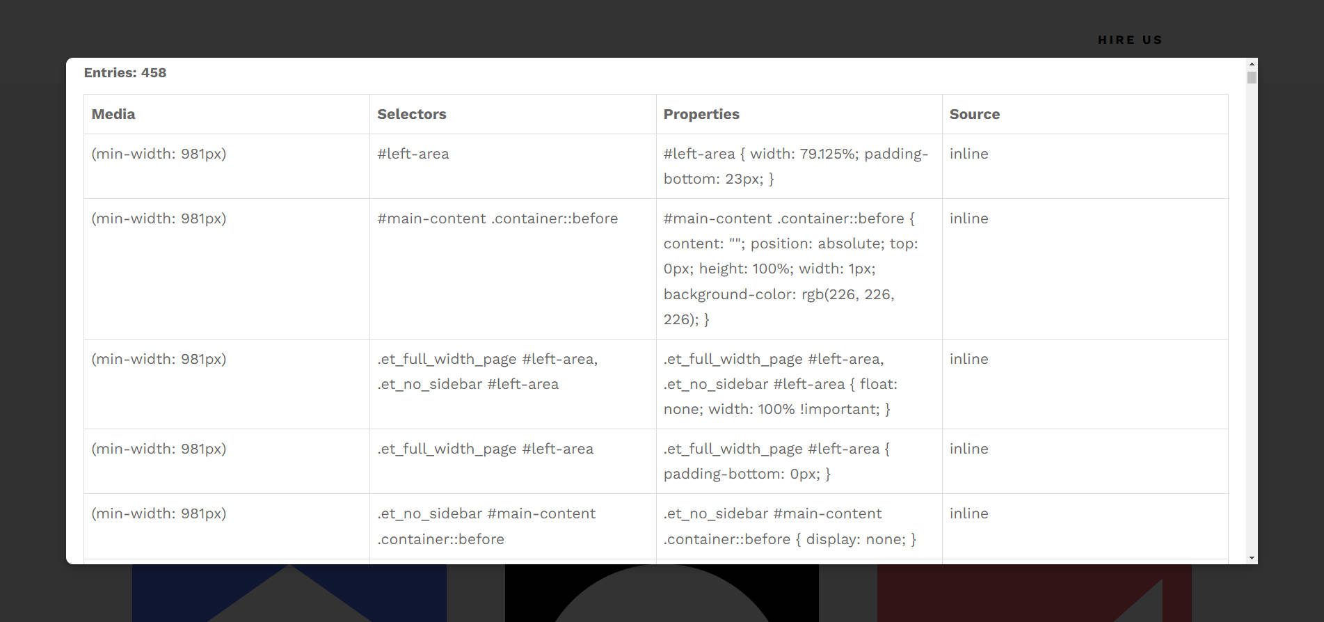 458 query individuali su questa pagina con solo tre punti di interruzione