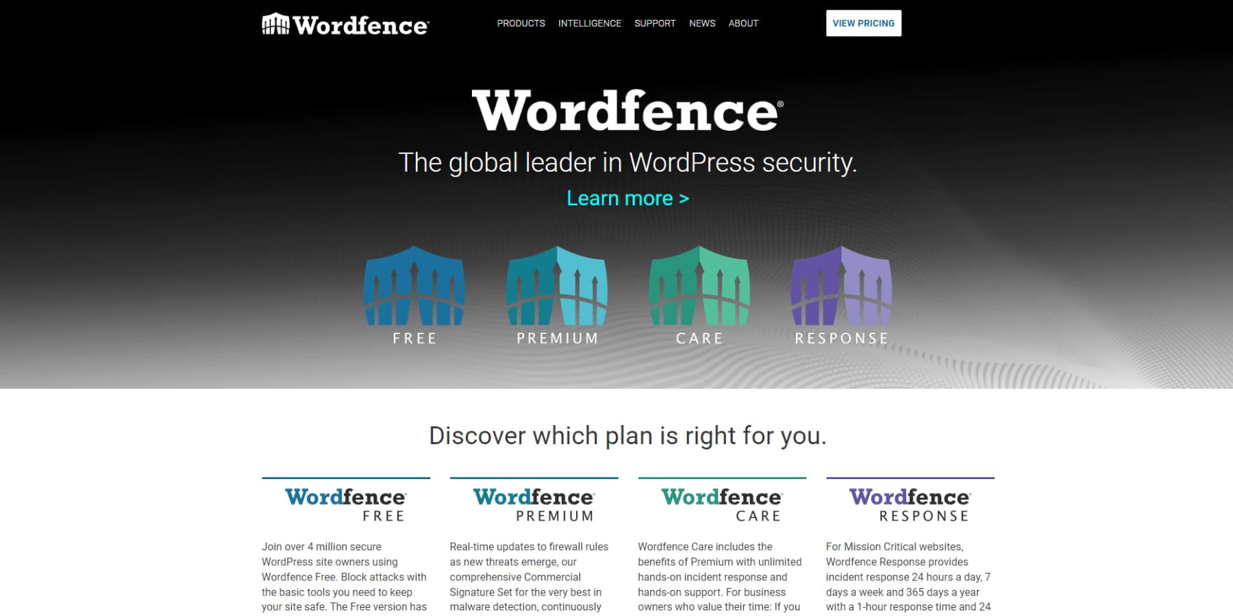 Sécurité de Wordfence