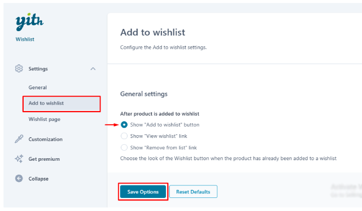 enabling add to wishlist button 1