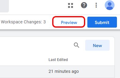 Google Tag Manager Preview