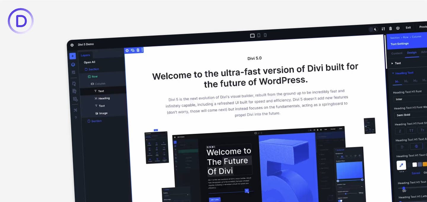 Fitur Editor Divi 5