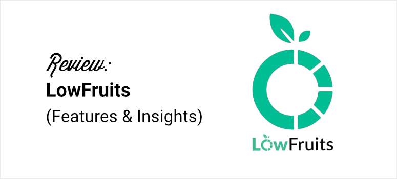 lowfruits review features and insights